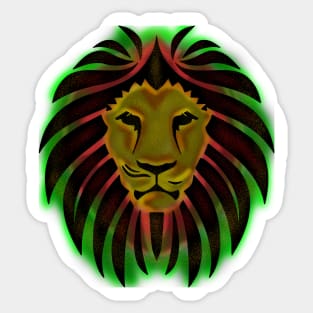 Reggae Lion Sticker